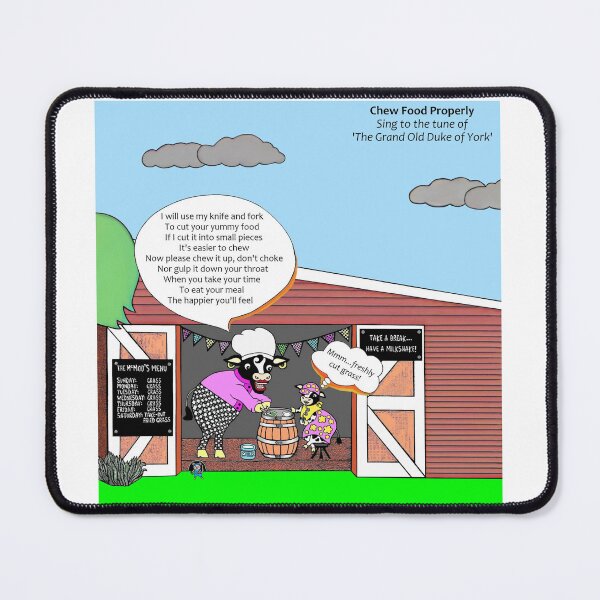 Item preview, Chew Food Properly - The Grand Old Duke of York designed and sold by tuneinwithamy.