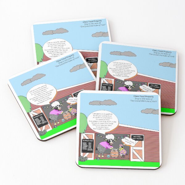 Item preview, Chew Food Properly - The Grand Old Duke of York designed and sold by tuneinwithamy.