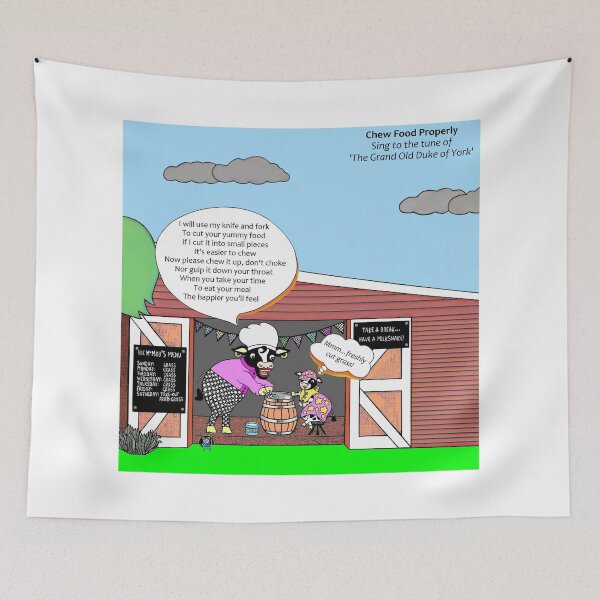 Item preview, Chew Food Properly - The Grand Old Duke of York designed and sold by tuneinwithamy.