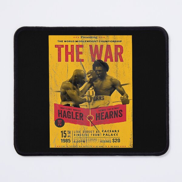 Item preview, The W.A.R Of Marvin Hagler The World Middleweight Championship Thomas The Bitman Hearns designed and sold by T-KAT.