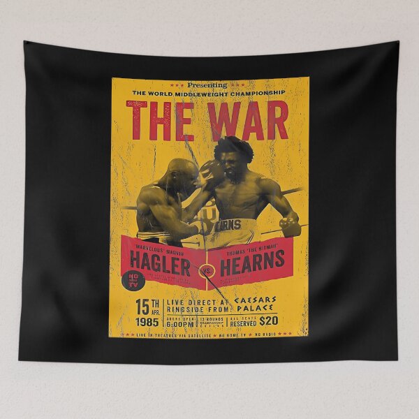 Item preview,  The W.A.R Of Marvin Hagler The World Middleweight Championship Thomas The Bitman Hearns designed and sold by T-KAT.
