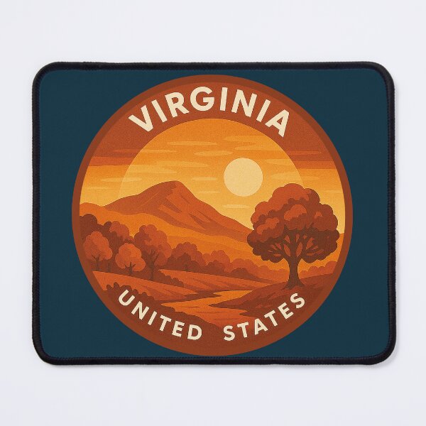 Item preview, Virginia USA Vintage Travel designed and sold by Thistle-TShop.