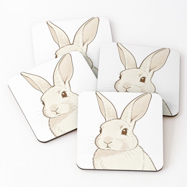 Item preview, Gentle Rabbit – Sepia-Toned Realistic Illustration designed and sold by Cristhian Almanza.