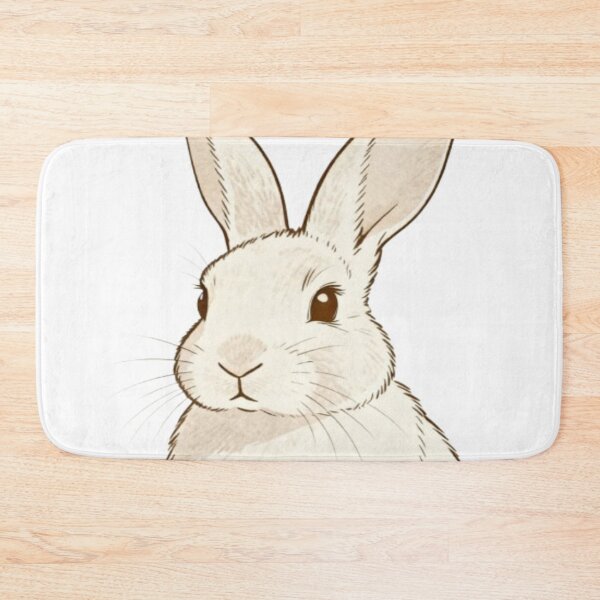 Item preview, Gentle Rabbit – Sepia-Toned Realistic Illustration designed and sold by Cristhian Almanza.