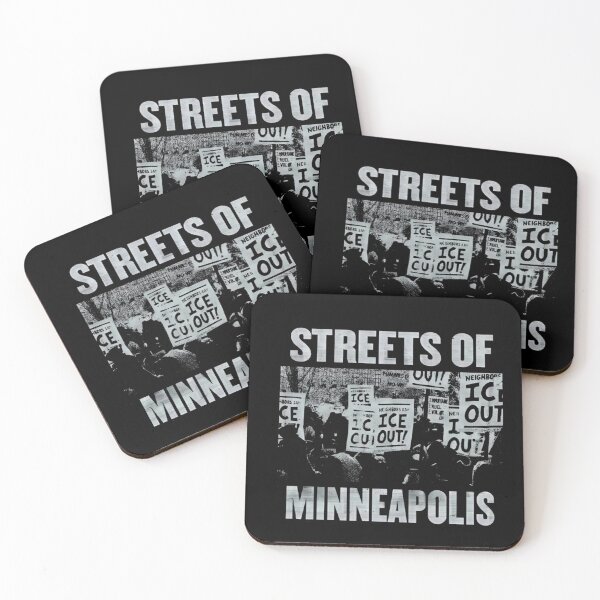 Item preview, Streets of Minneapolis Urban City Protest Scene Gritty Black and White Art designed and sold by GalenoHenley.