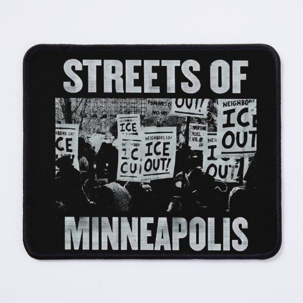 Item preview, Streets of Minneapolis Urban City Protest Scene Gritty Black and White Art designed and sold by GalenoHenley.