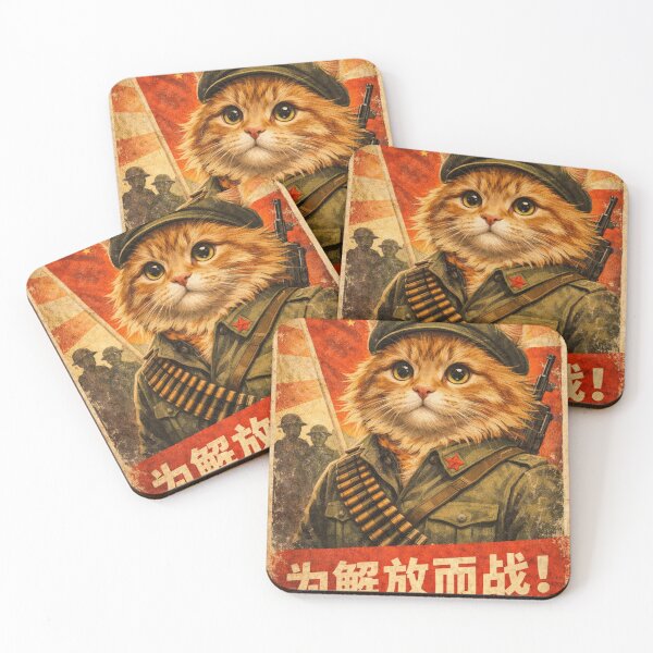 Item preview, cat of chinese revolution  designed and sold by Berlin-D-Prs.