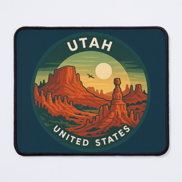Item preview, Utah USA Vintage Travel  designed and sold by Thistle-TShop.