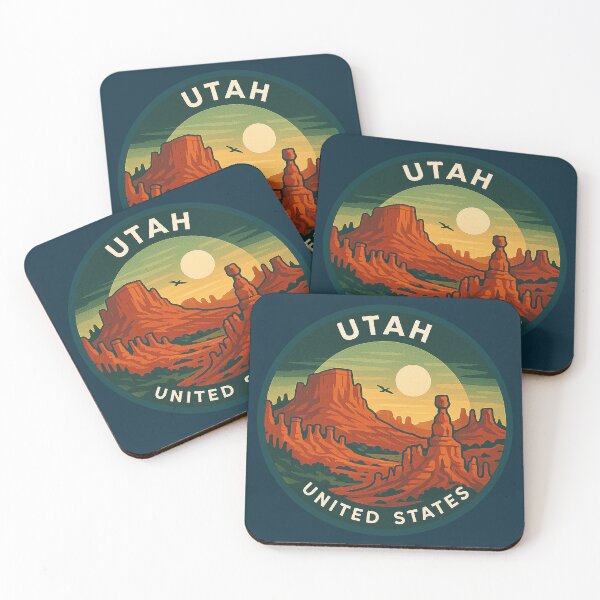 Item preview, Utah USA Vintage Travel  designed and sold by Thistle-TShop.