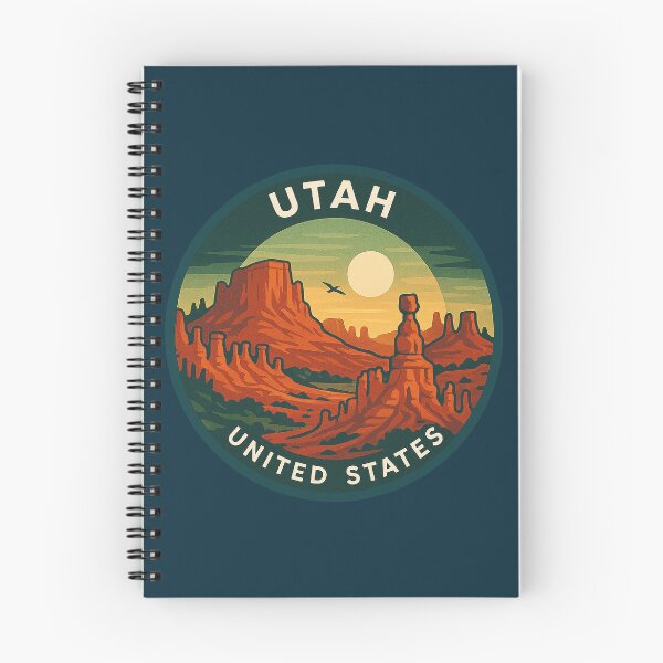 Item preview, Utah USA Vintage Travel  designed and sold by Thistle-TShop.