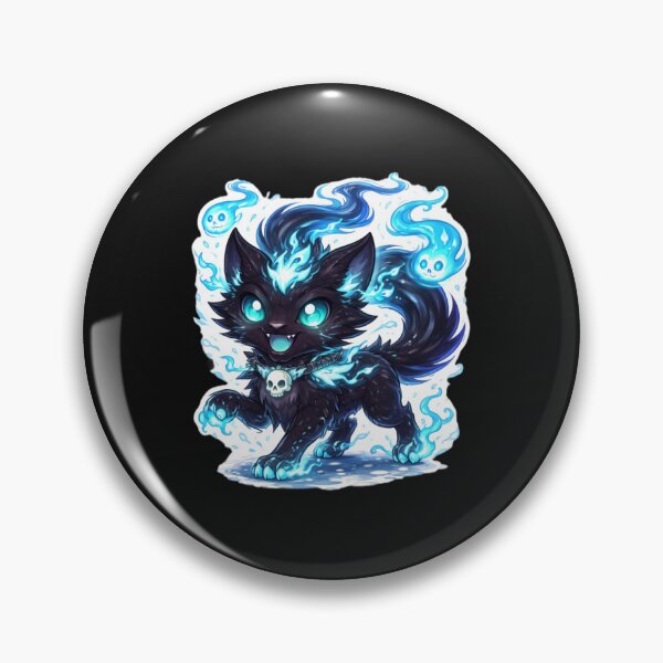 Item preview, Azure Soulfire Phantom Cat designed and sold by kelseyramona.