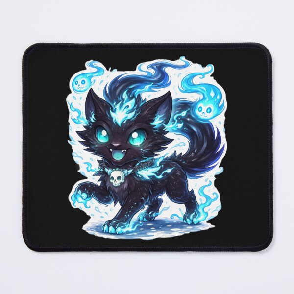 Item preview, Azure Soulfire Phantom Cat designed and sold by kelseyramona.