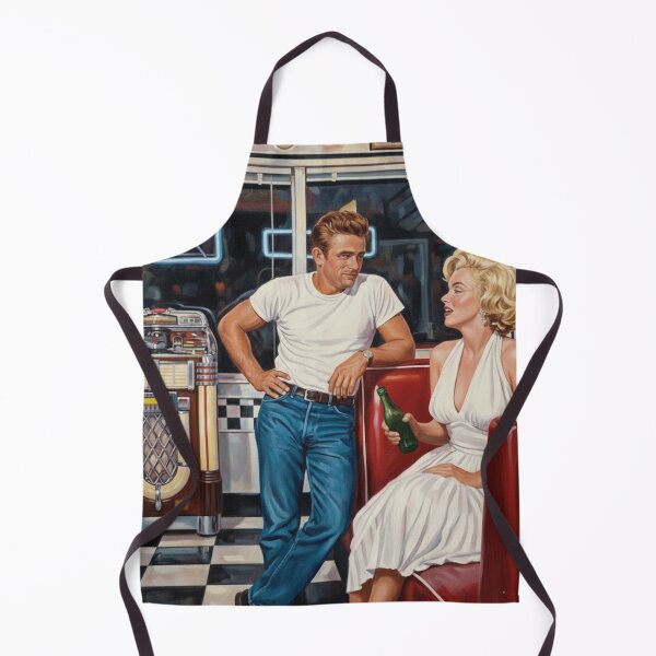 Item preview, Midnight at the Diner: Iconic Hollywood Duo Art designed and sold by Art's Diner.