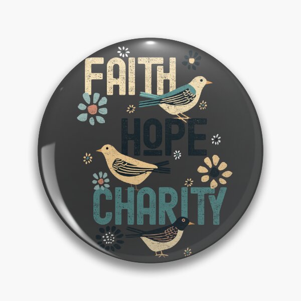 Item preview, Faith Hope Charity Birds - Three Theological Virtues designed and sold by highlandacresdesign.