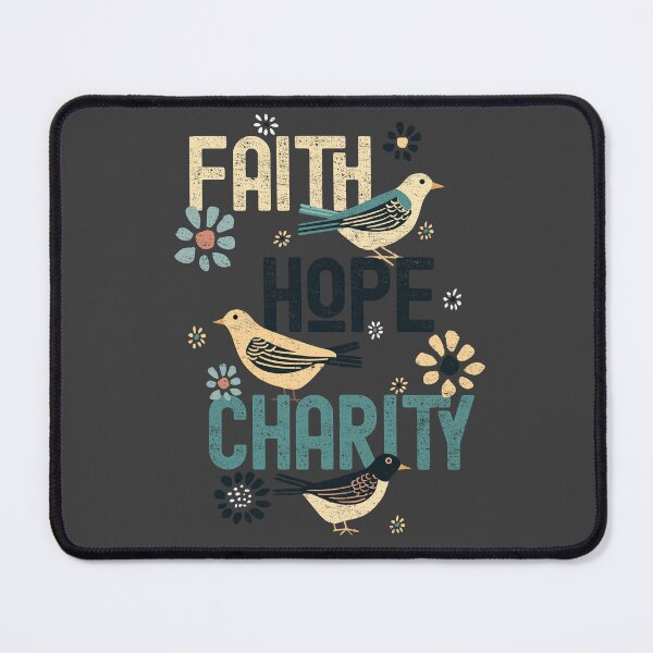 Item preview, Faith Hope Charity Birds - Three Theological Virtues designed and sold by highlandacresdesign.