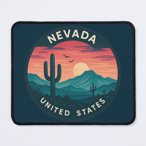 Item preview, Nevada USA Vintage Travel designed and sold by Thistle-TShop.