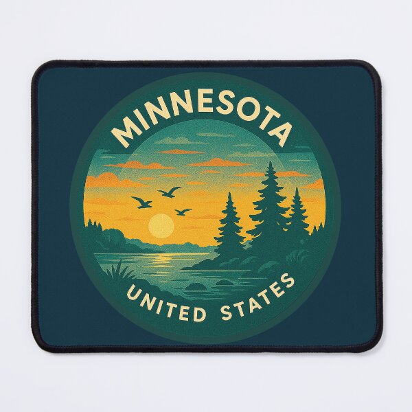 Item preview, Minnesota USA Vintage Travel designed and sold by Thistle-TShop.
