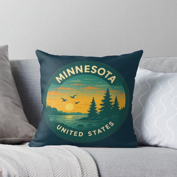 Item preview, Minnesota USA Vintage Travel  designed and sold by Thistle-TShop.