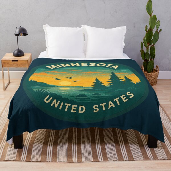 Item preview, Minnesota USA Vintage Travel designed and sold by Thistle-TShop.