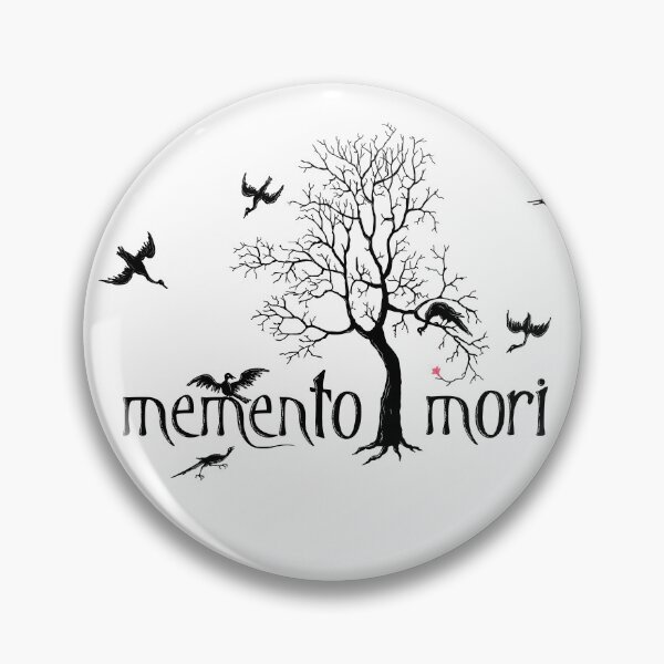 Item preview, Memento Mori - Remember Your Death - Tree and Dark Birds designed and sold by highlandacresdesign.