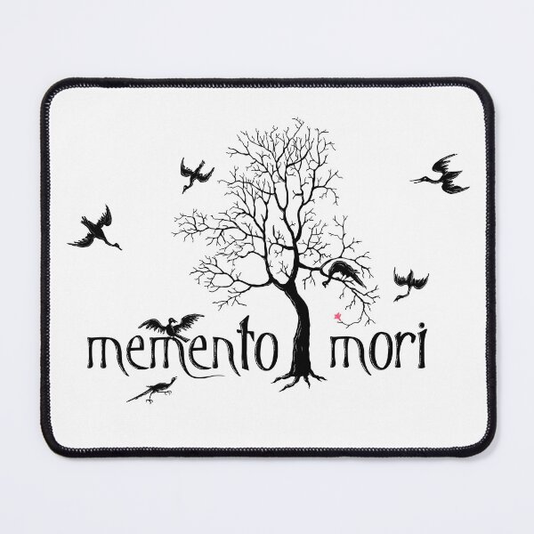 Item preview, Memento Mori - Remember Your Death - Tree and Dark Birds designed and sold by highlandacresdesign.