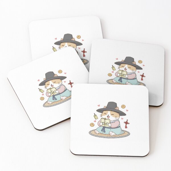 Item preview, Rich Lucky Cat: Cute Chubby Kitty with New Year Money - Noopnyang Studio designed and sold by NoopnyangStudio.