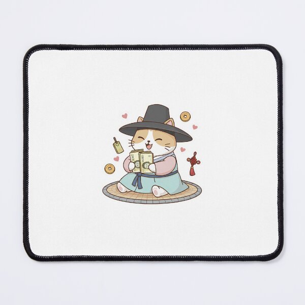 Item preview, Rich Lucky Cat: Cute Chubby Kitty with New Year Money - Noopnyang Studio designed and sold by NoopnyangStudio.