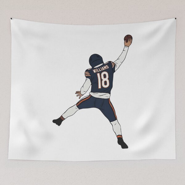 Item preview, Caleb Williams Throw designed and sold by GohmieBear.
