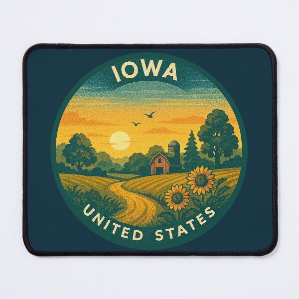 Artikelvorschau, Iowa USA Vintage Reisen entworfen und verkauft von Thistle-TShop.