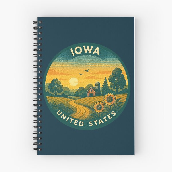 Item preview, Iowa USA Vintage Travel  designed and sold by Thistle-TShop.