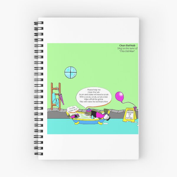 Item preview, Clean Bathtub - This Old Man designed and sold by tuneinwithamy.