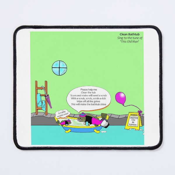 Item preview, Clean Bathtub - This Old Man designed and sold by tuneinwithamy.