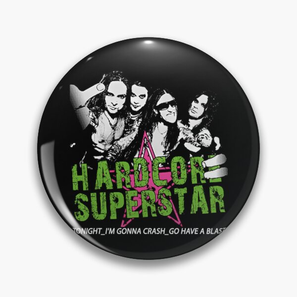 Item preview, Hardcore Superstar Rock Band Black White Perfect Gift Idea Brandgildan designed and sold by Strokerdesign.