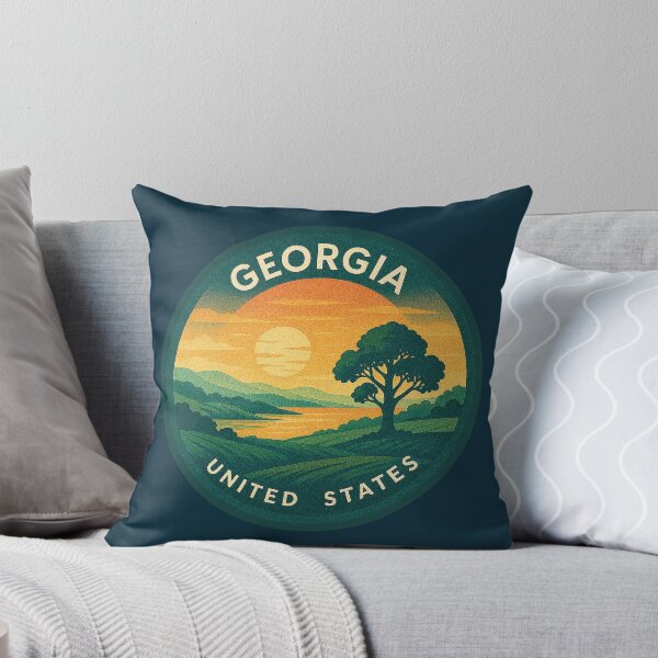 Item preview, Georgia USA Vintage Travel  designed and sold by Thistle-TShop.