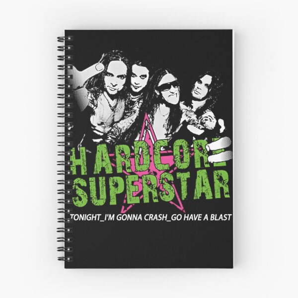 Item preview, Hardcore Superstar Rock Band Black White Perfect Gift Idea Brandgildan designed and sold by Strokerdesign.