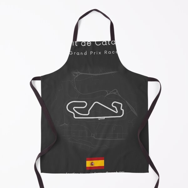 Item preview, Catalunya Race Track Map Poster Minimalist Wall Art designed and sold by shopcanva.