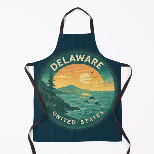 Item preview, Delaware USA Vintage Travel designed and sold by Thistle-TShop.