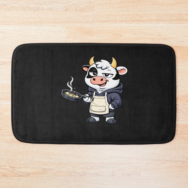 Item preview, Home Chef Cow – Cute Cooking Mascot | Adult Hobby Humor Design designed and sold by ColorSplash123.