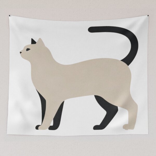 Item preview, Minimalist Cat – Abstract Geometric Animal Illustration designed and sold by Cristhian Almanza.