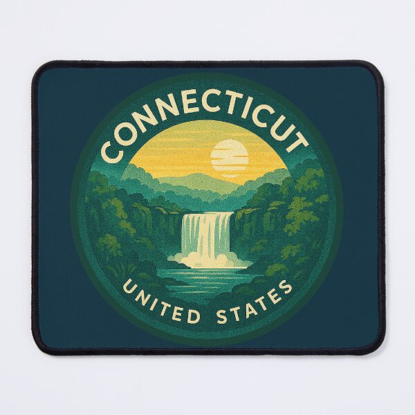 Item preview, Connecticut USA Vintage Travel  designed and sold by Thistle-TShop.