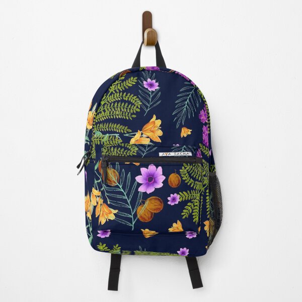 Item preview, Jacaranda floral print designed and sold by chaqui-nature.