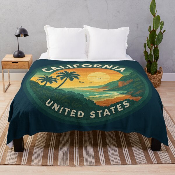 Item preview, California USA Vintage Travel designed and sold by Thistle-TShop.
