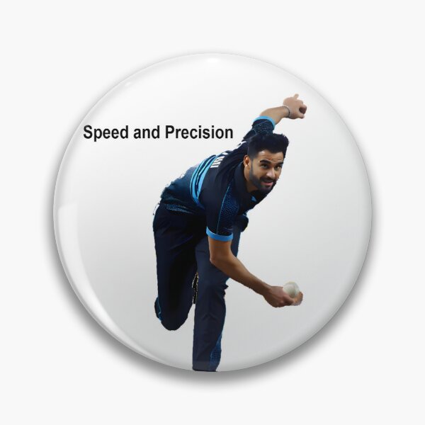 Item preview, "Speed and Precision: The Art of Fast Bowling in T20 Cricket" designed and sold by Creative-RE.