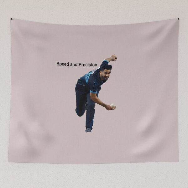 Item preview, "Speed and Precision: The Art of Fast Bowling in T20 Cricket" designed and sold by Creative-RE.