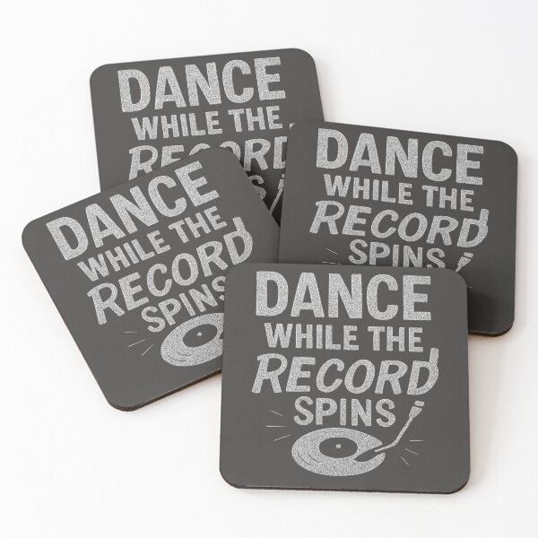 Item preview, Dance While the Record Spins! designed and sold by moon70star-m70s.