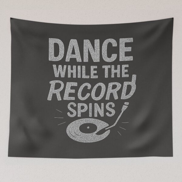 Item preview, Dance While the Record Spins! designed and sold by moon70star-m70s.