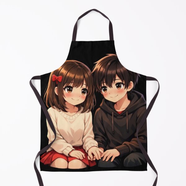 Item preview, Soft Blush Anime Love Illustration designed and sold by CutePearlStudio.
