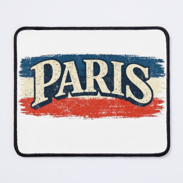 Item preview, Paris Brush Stroke – French Flag Colors designed and sold by wanado.