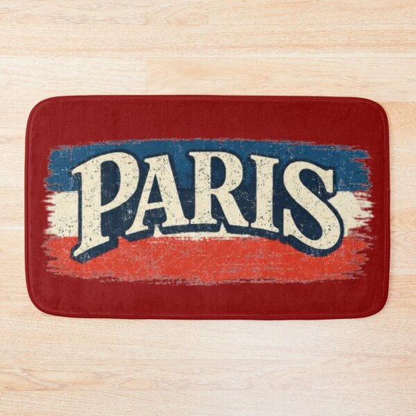 Item preview, Paris Brush Stroke – French Flag Colors designed and sold by wanado.