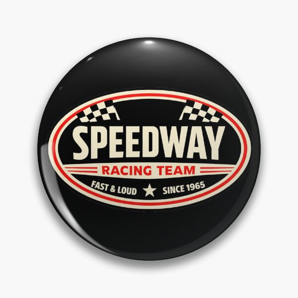 Artikelvorschau, Vintage-Abzeichen des Speedway-Rennteams entworfen und verkauft von ImagenFusionP.
